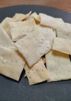 レンジ発酵時短クラッカー-レシピのメイン写真