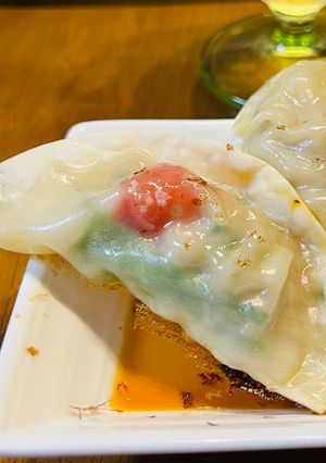 紫蘇トマト餃子-レシピのメイン写真