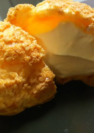 サクサク食感のクッキーシュー-レシピのメイン写真