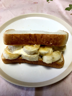 はちみつトーストのバナナマヨサンド-レシピのメイン写真
