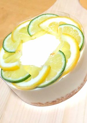 さっぱり レモン レアチーズケーキ-レシピのメイン写真