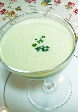 冷凍枝豆も可！牛乳で簡単♪枝豆冷製スープ-レシピのメイン写真