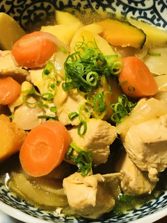 鶏肉の肉じゃが風あまから生姜煮込み-レシピのメイン写真