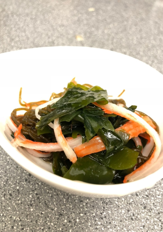 もずくとわかめの酢の物-レシピのメイン写真