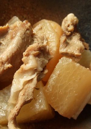 大根と豚バラの煮物-レシピのメイン写真