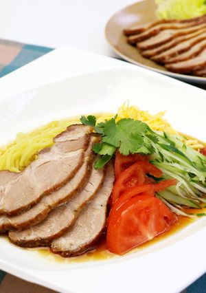 手作りチャーシューの冷やし中華-レシピのメイン写真