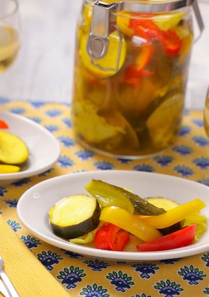 夏野菜の常備菜☆簡単カレーピクルス-レシピのメイン写真