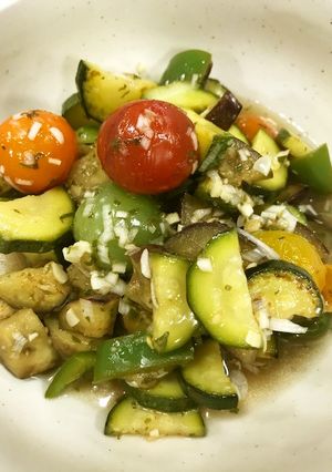 ズッキーニと夏野菜の南蛮漬【ＪＡ福岡市】-レシピのメイン写真