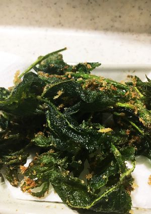 山ウドの葉っぱから揚げ-レシピのメイン写真