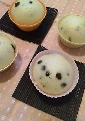 チョコチップ入り蒸しパン-レシピのメイン写真