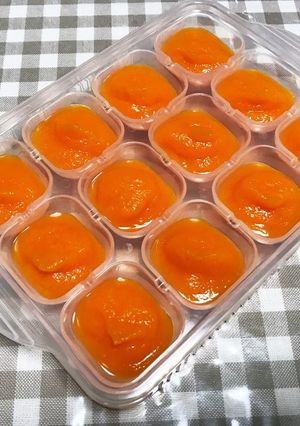 離乳食初期＊フリージング＊人参ペースト-レシピのメイン写真