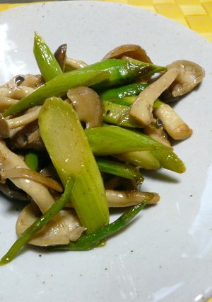 豚肉とアスパラの中華風炒め-レシピのメイン写真