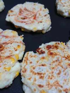 海老が芳ばしい✨コーンチーズ御好み焼き-レシピのメイン写真