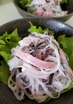 簡単混ぜるだけ春雨サラダ-レシピのメイン写真