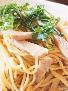豚の味噌漬けパスタ-レシピのメイン写真