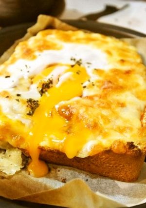 トロリ堪らん♪オレガノ極上エッグトースト-レシピのメイン写真