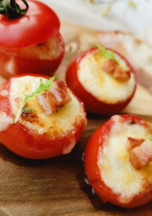 熱々ジューシー♪トマトのチーズ焼き-レシピのメイン写真