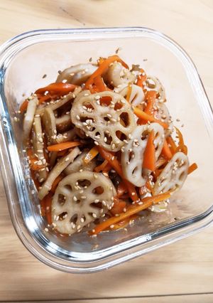 きんぴら蓮根-レシピのメイン写真