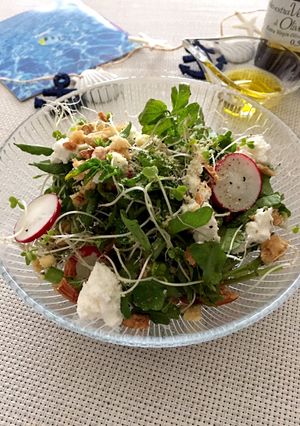 ☆クレソンとスプラウトの抗酸化サラダ☆-レシピのメイン写真