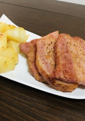 冷凍にしたベーコンを解凍せずに焼く実験-レシピのメイン写真