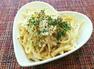 簡単♡BARで食べたシンプルスパサラ♡-レシピのメイン写真