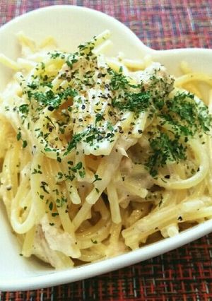 簡単♡BARで食べたシンプルスパサラ♡-レシピのメイン写真