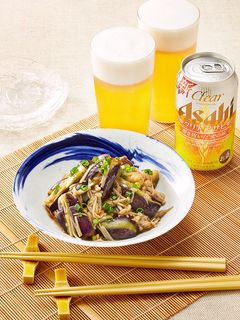 レンジで!なすとなめたけのピリ辛あえ-レシピのメイン写真