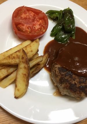 揚げないフライドポテト-レシピのメイン写真