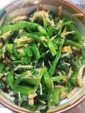 超簡単☆ほうれん草のなめ茸和え