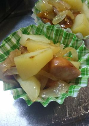 じゃがいもとウインナー炒め-レシピのメイン写真