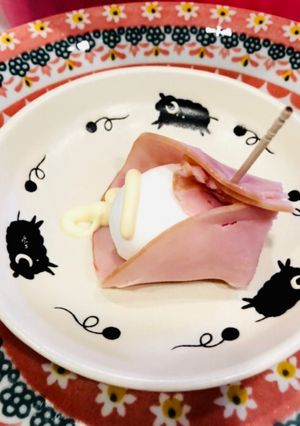焼きマシュマロ☆のハム巻き-レシピのメイン写真