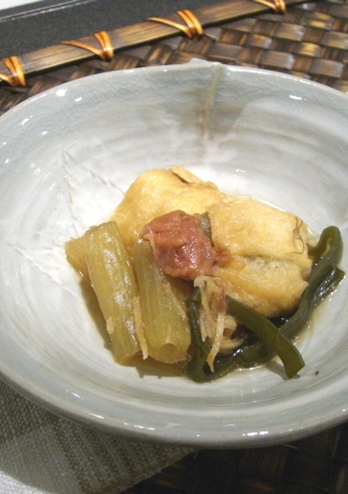蕗の信田煮-レシピのメイン写真