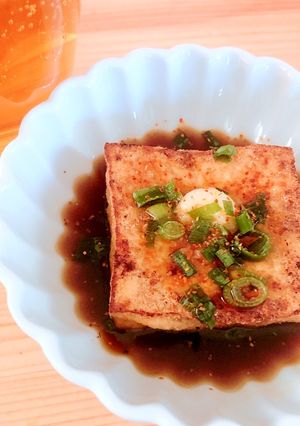 ビールが進む♥厚揚げのおつまみ-レシピのメイン写真