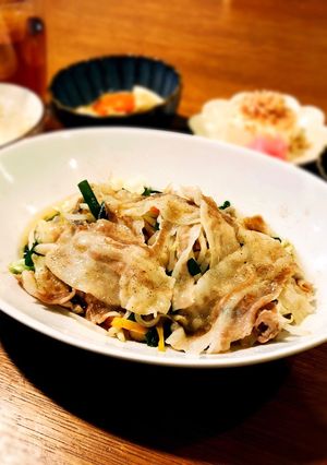 レンジで簡単！豚バラともやしの重ね蒸し-レシピのメイン写真