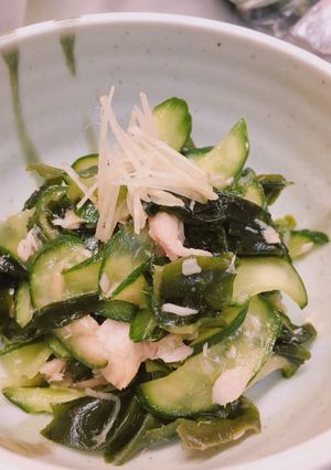 簡単！シーチキンときゅうりの酢の物-レシピのメイン写真
