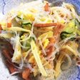 カリカリポテトの中華サラダ