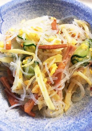 カリカリポテトの中華サラダ-レシピのメイン写真