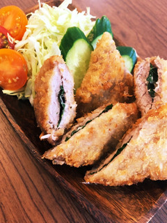 簡単クリーミー♡しそチーズのとんかつ-レシピのメイン写真