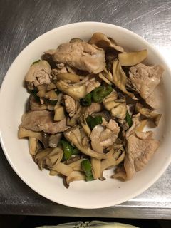 きのこと豚肉のバター醤油炒め-レシピのメイン写真