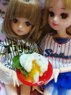 リカちゃんサイズ♡エッグベネディクト風ꕤ-レシピのメイン写真