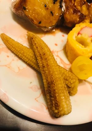 ヤングコーンバタ醤油♡簡単!!お弁当にも-レシピのメイン写真