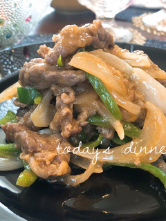 レンジで柔らか!牛肉のオイスター炒め-レシピのメイン写真
