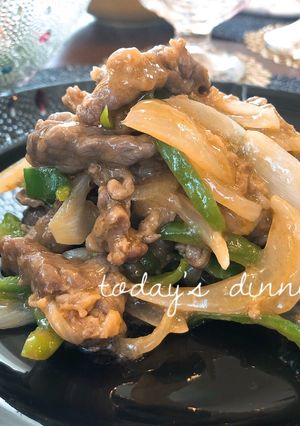 レンジで柔らか！牛肉のオイスター炒め-レシピのメイン写真