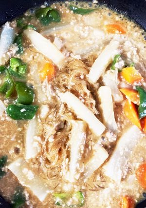 大根春雨オイマヨ炒め-レシピのメイン写真