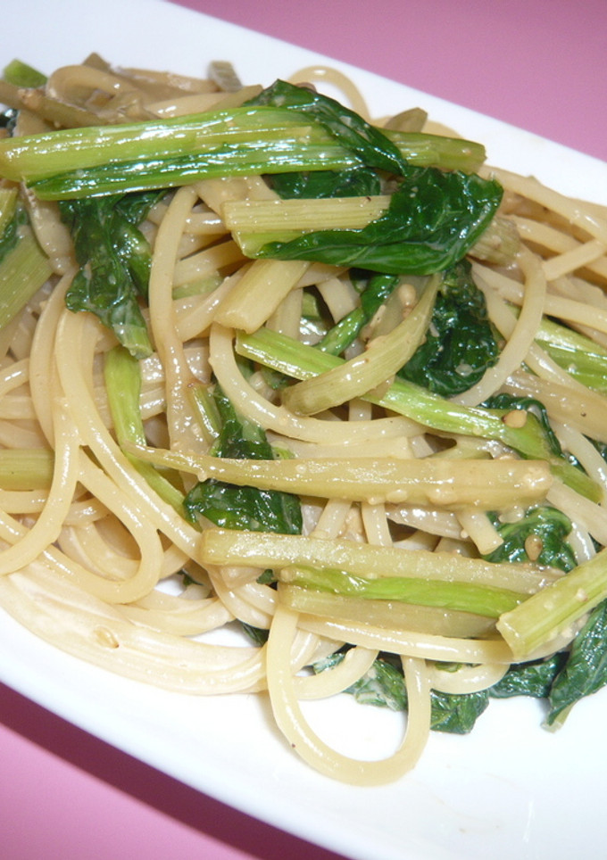 うどの和風（？）オイマヨパスタ-レシピのメイン写真