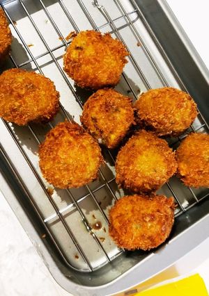 かぼちゃサラダdeコロッケ-レシピのメイン写真