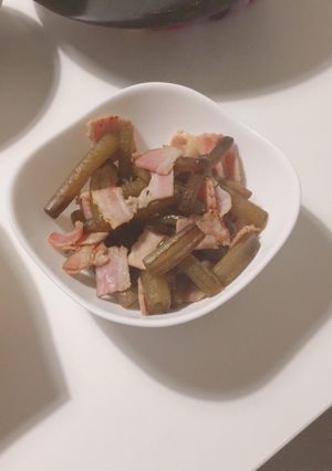 フキとベーコンの炒め物-レシピのメイン写真