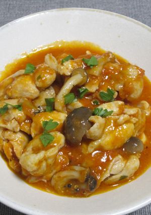 鶏肉のトマト煮-レシピのメイン写真