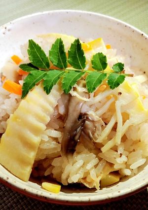筍と舞茸の炊き込みご飯-レシピのメイン写真