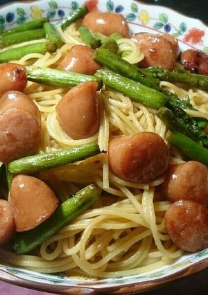 ✩バター醤油香るアスパラのパスタ-レシピのメイン写真